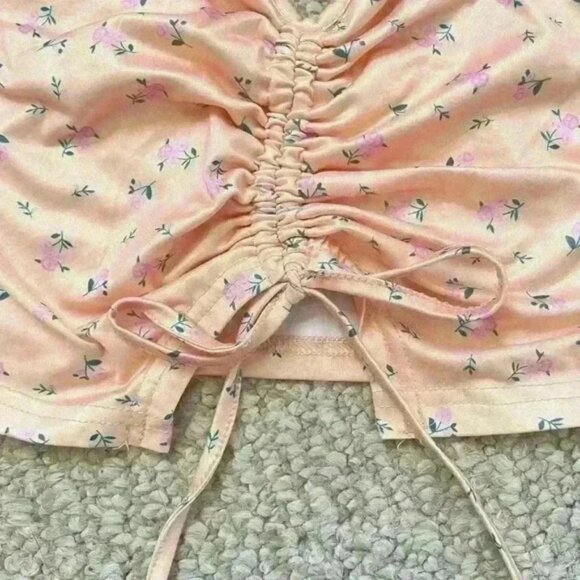 Floral Halter Top - Picture 2 of 3